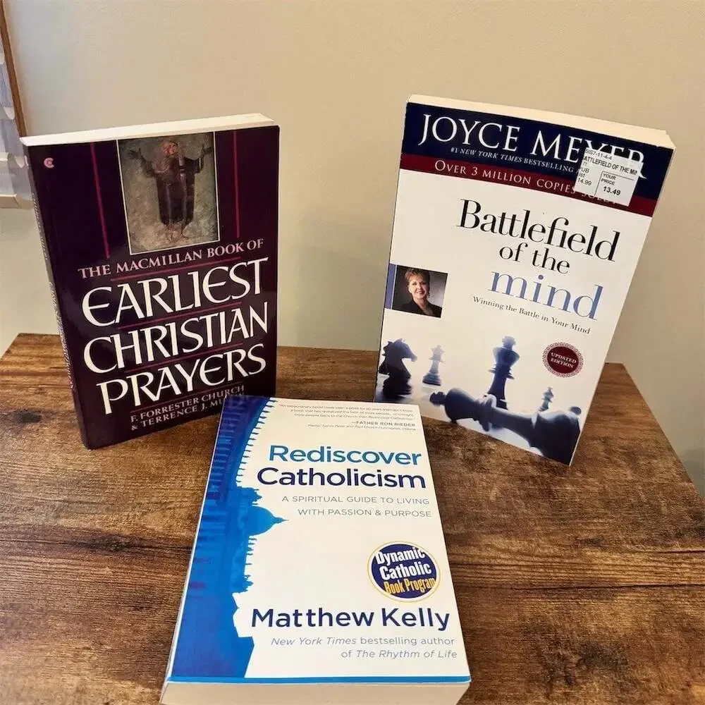 Christian/Catholic Spiritual Books Lot of 3 Joyce Meyer Matthew Kelly